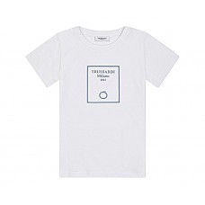 TRUSSARDI TBP25025TS ΠΑΙΔΙΚΗ ΜΠΛΟΥΖΑ T.Shirt ΑΓΟΡΙ ΛΕΥΚΗ